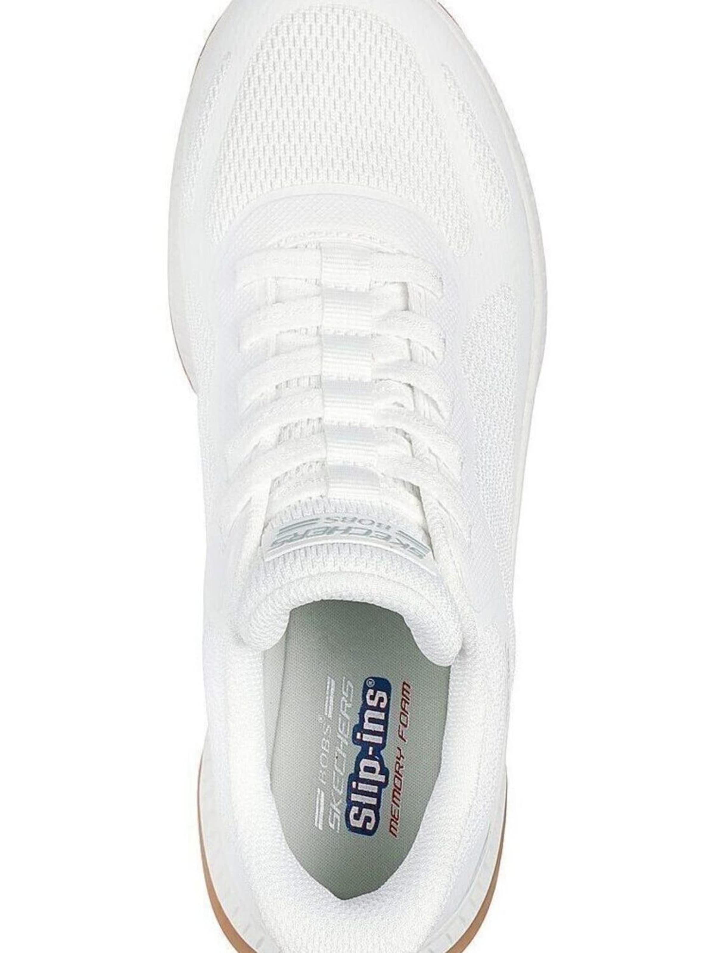 SKECHERS Sportschoen 'Bobs Squad 4 - Stapl' in Wit