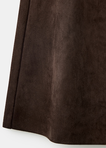 MANGO Skirt 'TOR' in Brown: side
