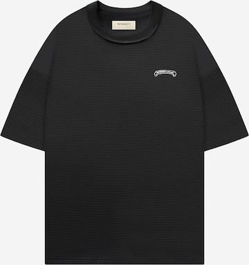 T-Shirt Reternity en noir : devant