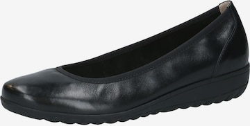 CAPRICE Ballet Flats in Black: front