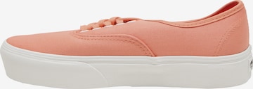 VANS Šněrovací boty ' Vans Authentic Platform 2.0 ' – oranžová: přední strana