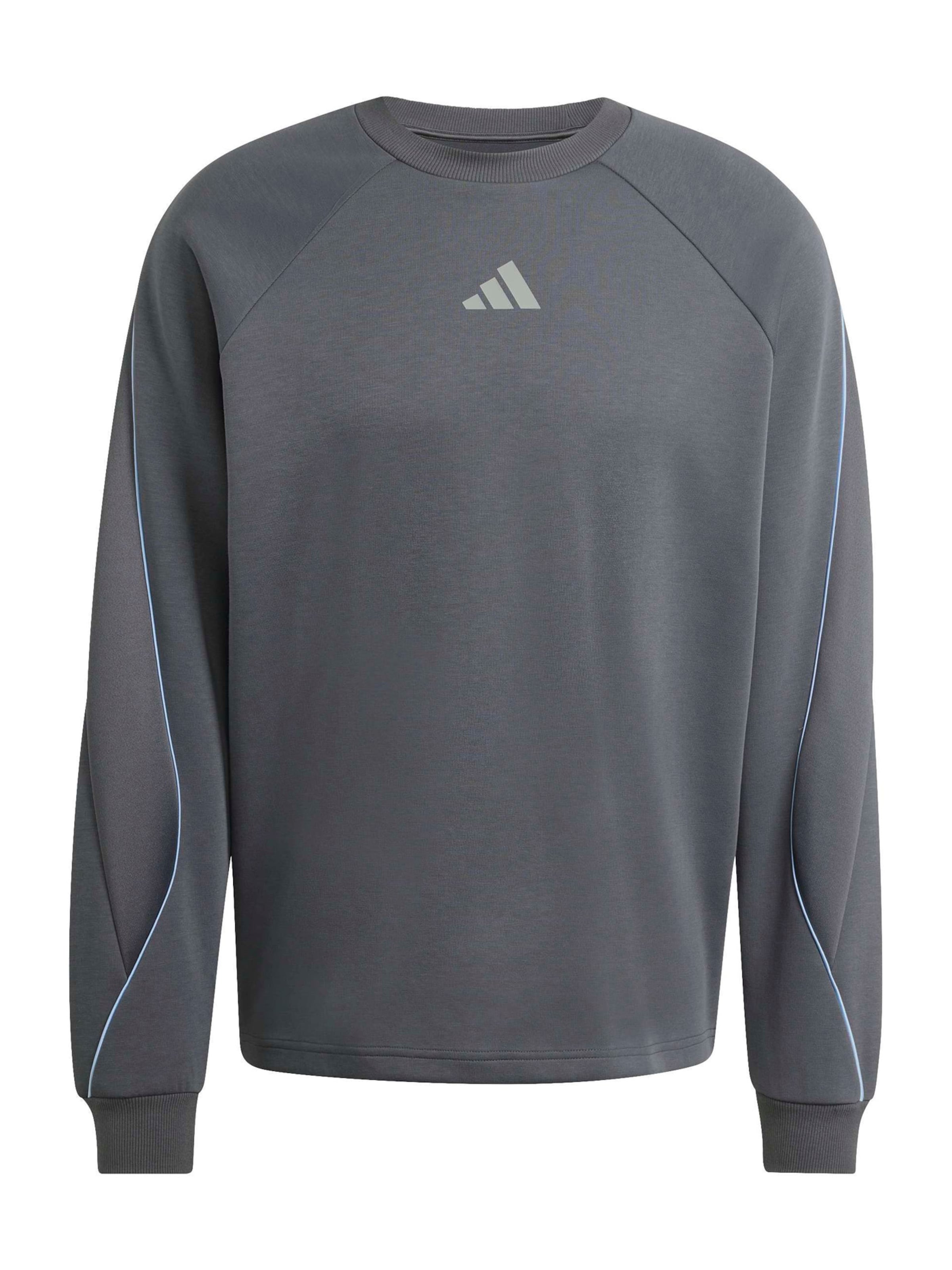 ADIDAS SPORTSWEAR Sports sweatshirt 'M STADIUM CRW' in Grey: front