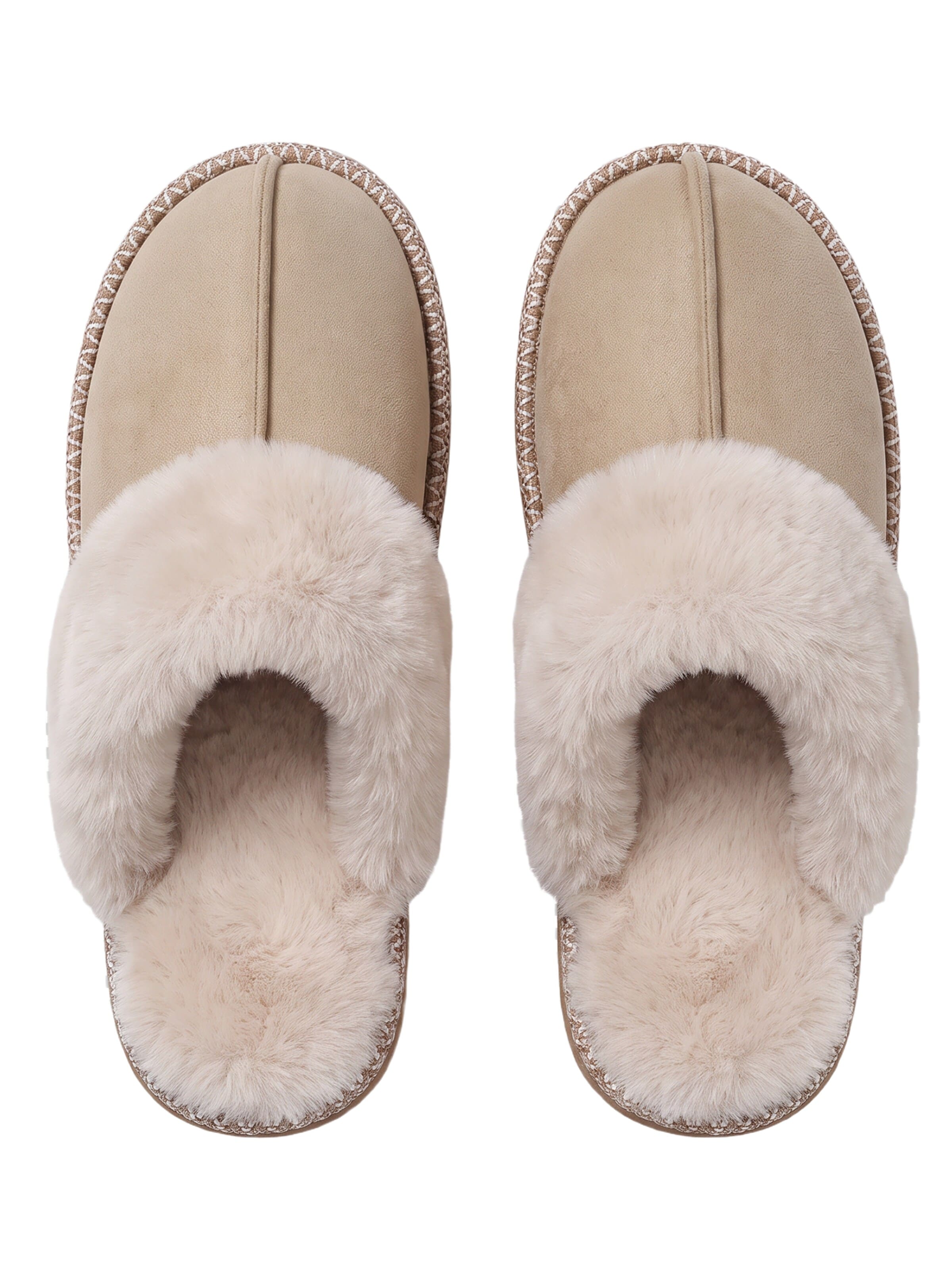 BONVERANO Slippers in Beige