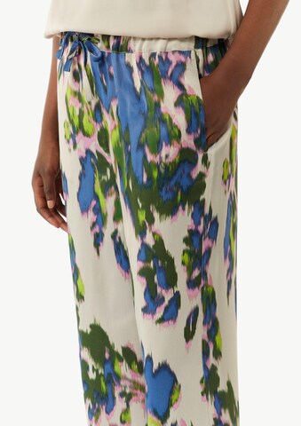 Wide Leg Pantalon COMMA en beige