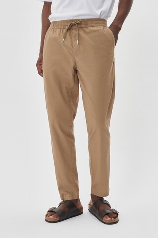 Matinique Regular Broek 'Barton' in Groen: voorkant