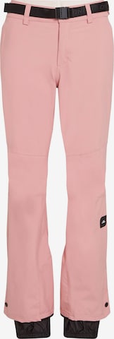 Pantaloni per outdoor di O'NEILL in rosa: frontale