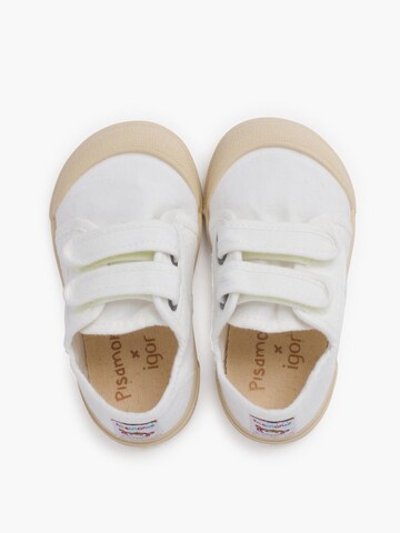 Baskets Pisamonas en blanc