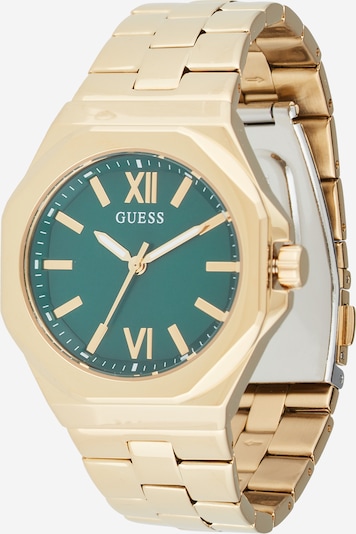 GUESS Analogni sat 'DRESS' u zlatna / smaragdno zelena, Pregled proizvoda