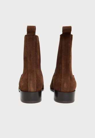 Copenhagen Studios - Botas chelsea '361' em castanho: atrás