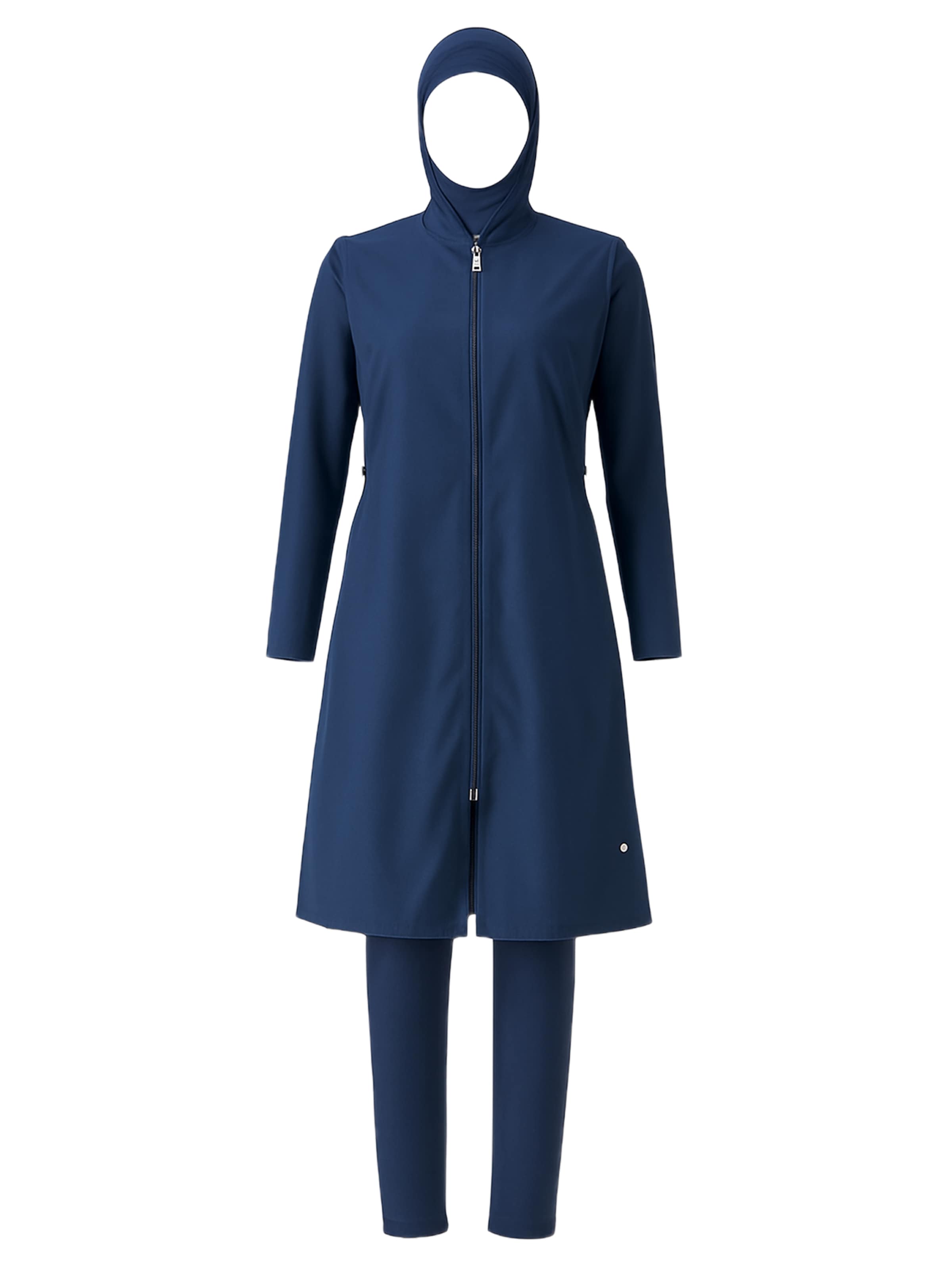 C&City Swimsuit dress in Blue: front