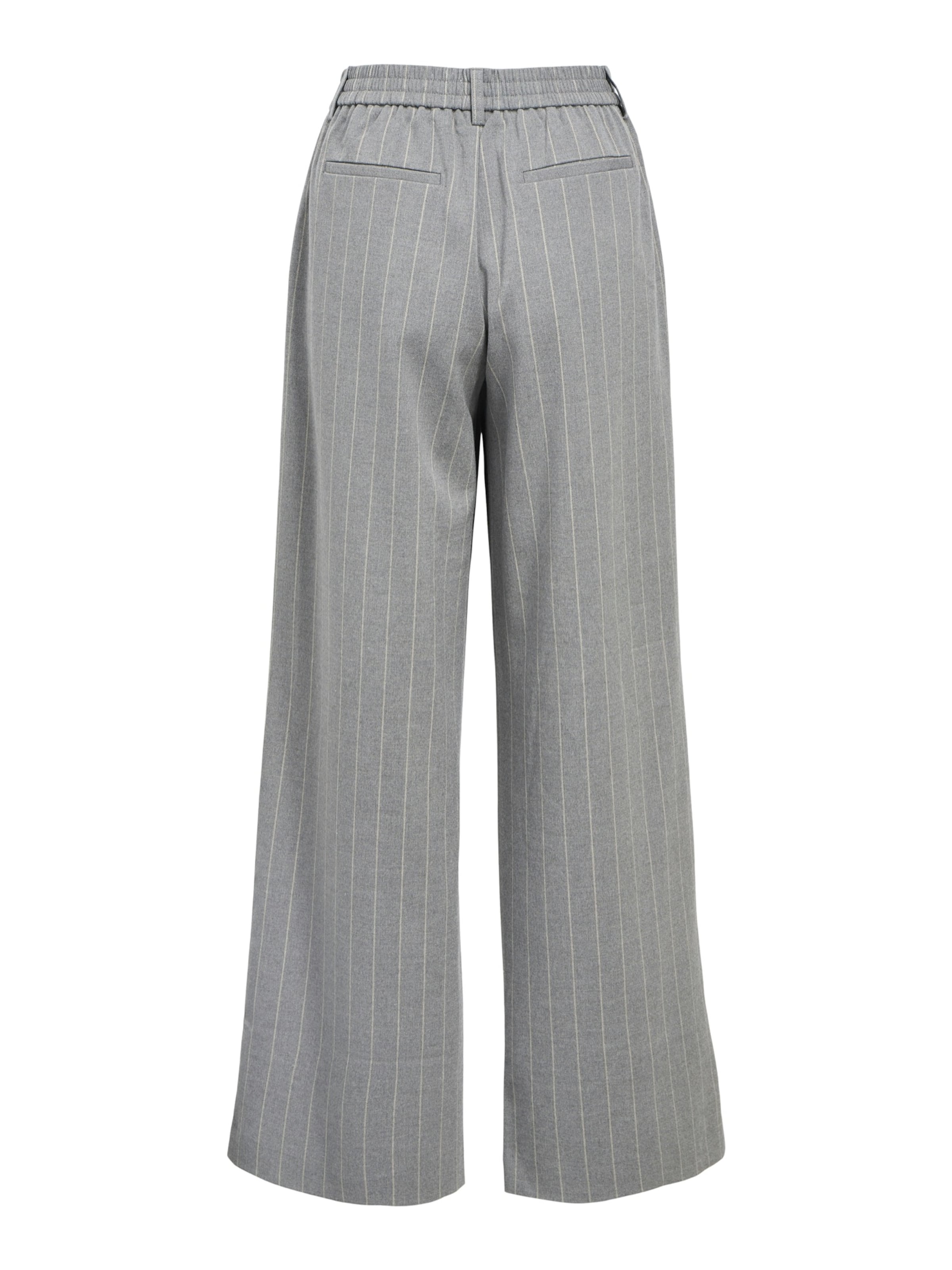 Wide leg Pantaloni 'OBJLISA' di OBJECT in grigio