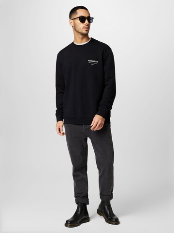 AllSaints Sweatshirt 'UNDERGROUND' in Black