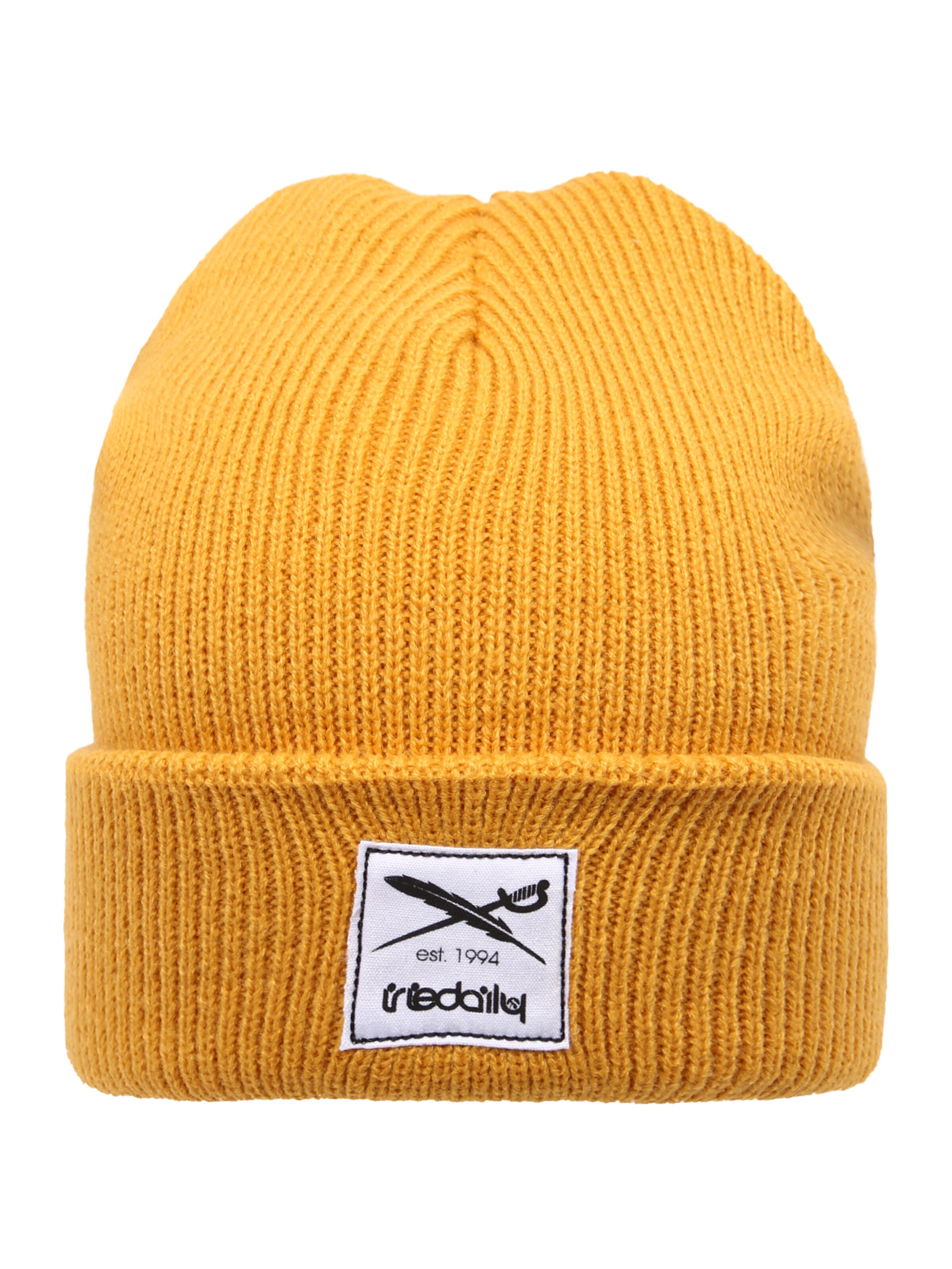 Berretto 'Smurpher  Heavy' di Iriedaily in giallo