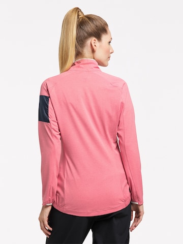 Haglöfs Athletic Fleece Jacket 'Mirre Mid' in Pink