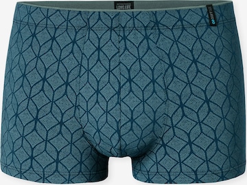 SCHIESSER Trunk ' Long Life Soft ' in Grün: Vorderseite