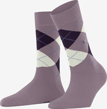BURLINGTON Socks 'Marylebone' in Purple: front