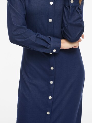 Robe-chemise 'VIChania' VILA en bleu