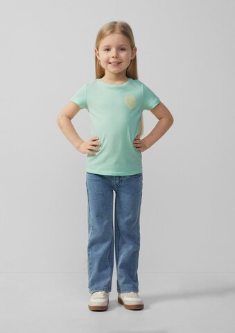 T-Shirt s.Oliver en vert : devant