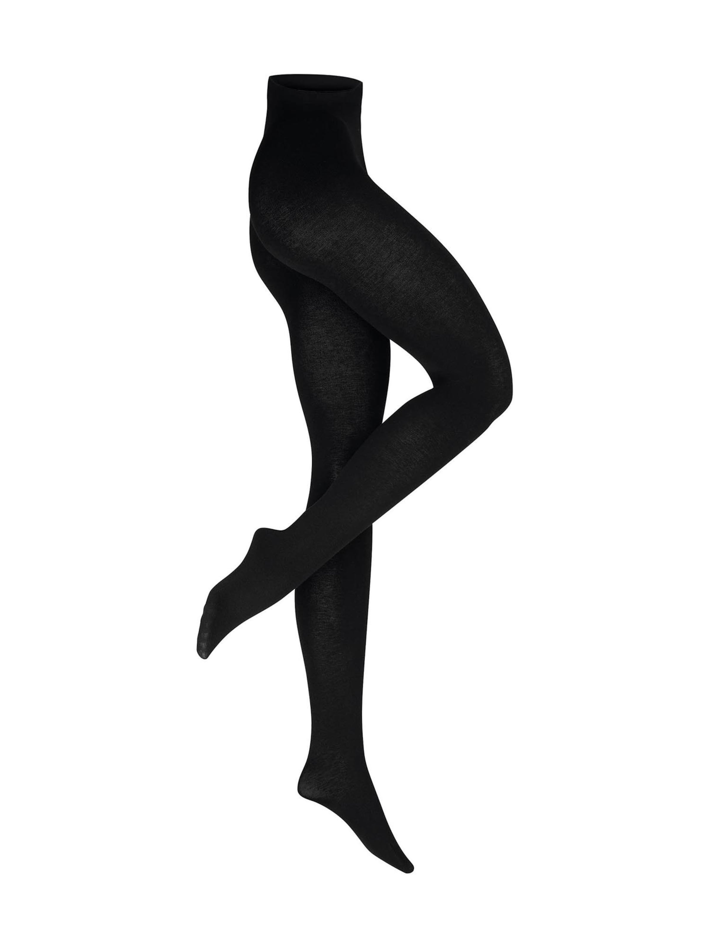 Nur Die - Collants finos ' Premium Kaschmir 80 DEN ' em preto: frente