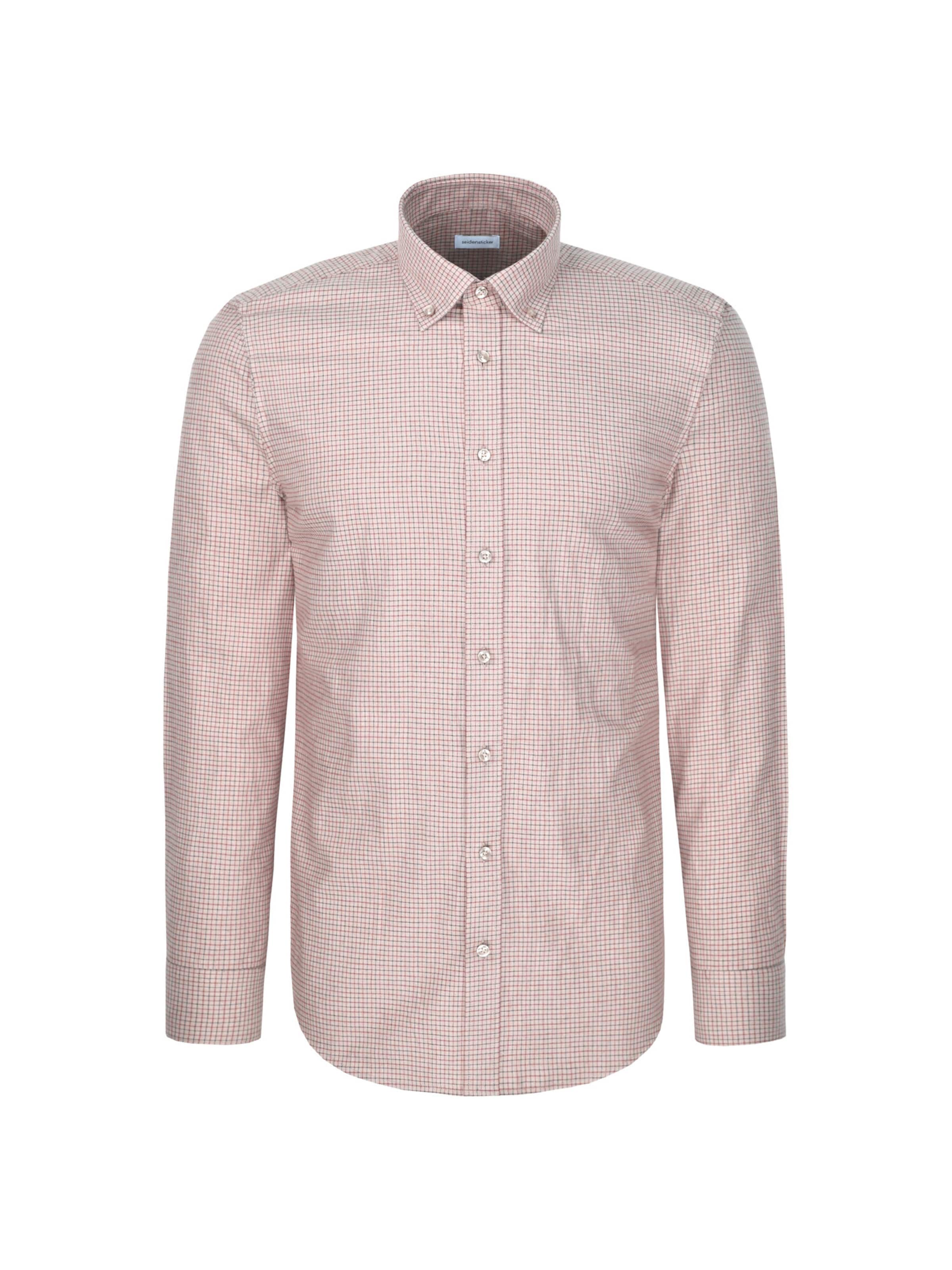 Coupe regular Chemise SEIDENSTICKER en beige : devant
