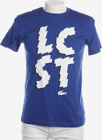 LACOSTE T-Shirt S in Blau: predná strana