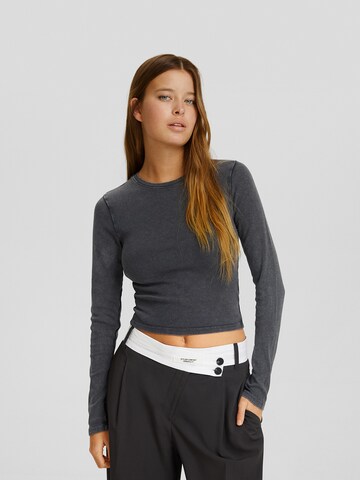 Bershka Majica | bež barva: sprednja stran