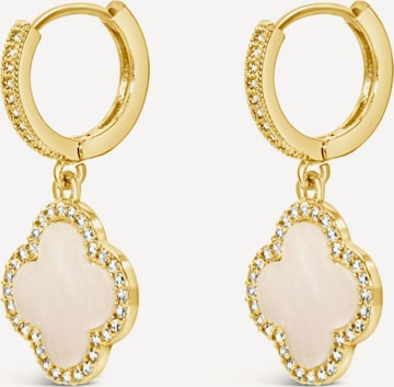 ARS-ARGENTI Earrings 'LUCKY LUXE' in Gold: front