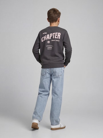 JJ Rebel Sweatshirt 'JREBELIJAH' in Grey: front