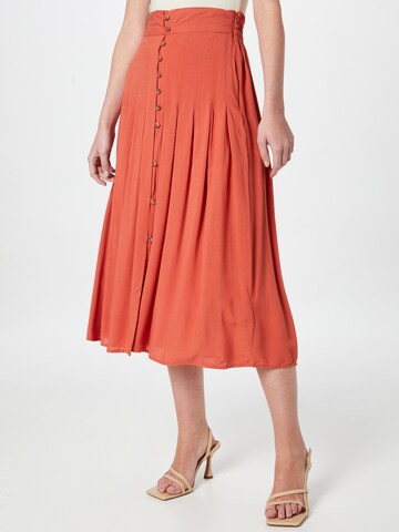 Sublevel Skirt in Red: front