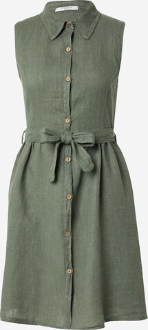 ZABAIONE Košilové šaty 'Lu44cia' – zelená: přední strana