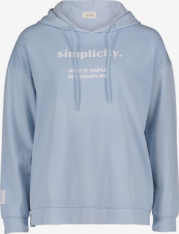 Cartoon Sweatshirt in Blue: front