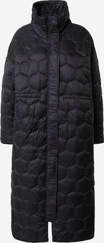 Manteau mi-saison 'Planda' minimum en noir : devant