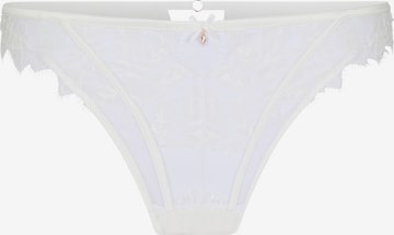 Hunkemöller String in Weiß: Vorderseite