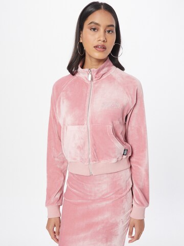 Von Dutch Originals Prehodna jakna 'Nana' | roza barva: sprednja stran