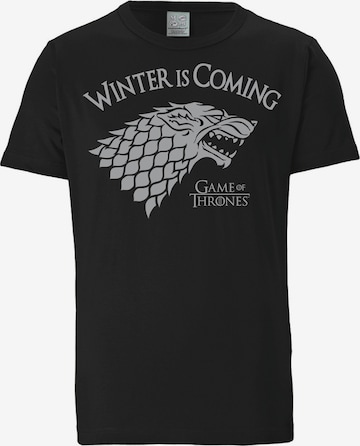 LOGOSHIRT Shirt 'Game of Thrones' in Gemengde kleuren: voorkant