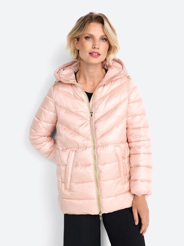 Giacca invernale di Rich & Royal in rosa: frontale