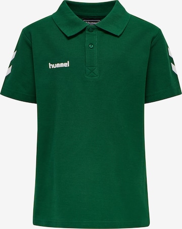 Hummel Poloshirt in Grün: front