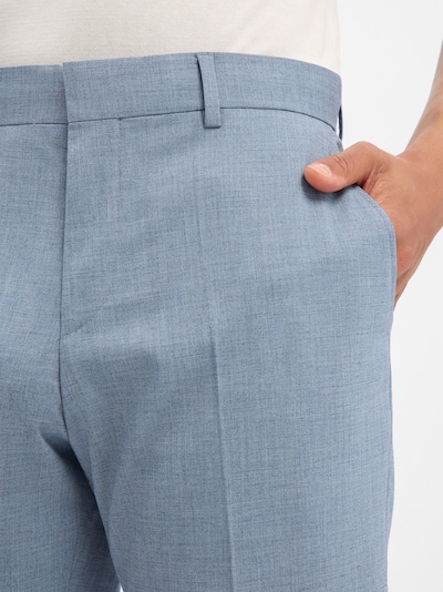 BOSS Pantalon à plis 'H-Genius' en 48 en bleu clair, Vue avec produit