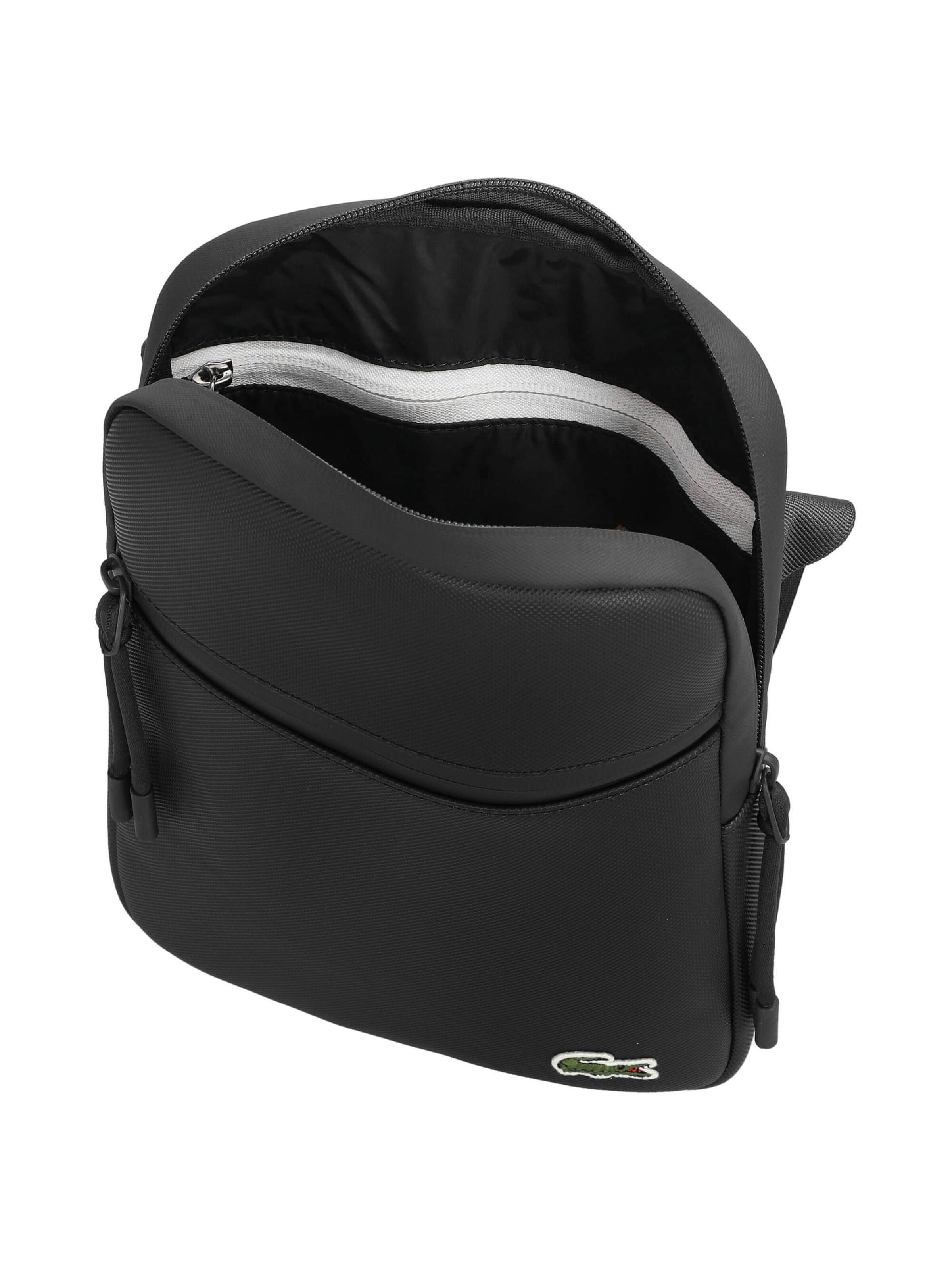 LACOSTE Crossbody Bag 'LCST' in Black