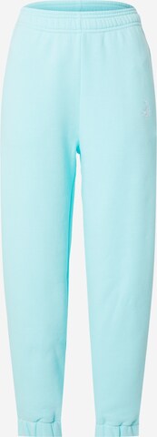 VIERVIER Tapered Pants 'Sarah' in Blue: front