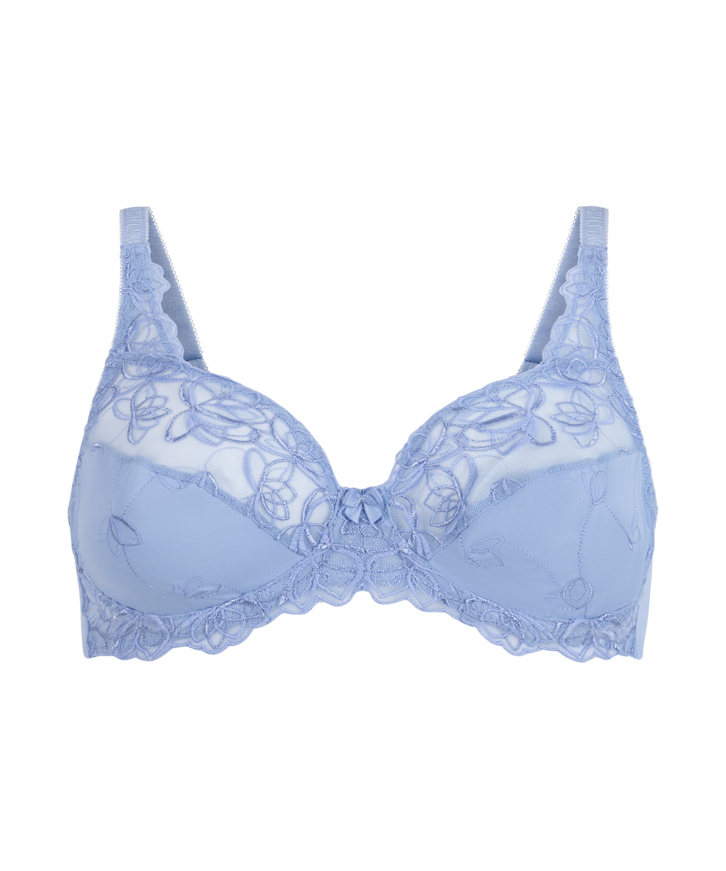 Hunkemöller T-Shirt BH 'Diva' in Blau: Vorderseite