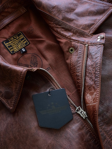 BAALLO Between-Season Jacket 'A2' in Brown