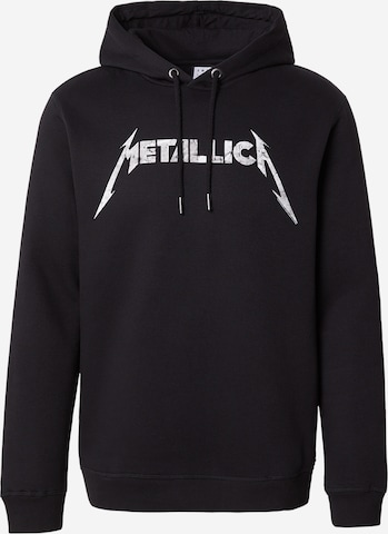 AMPLIFIED Collegepaita 'METALLICA' värissä musta: etupuoli