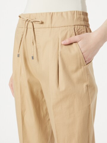 Regular Pantalon à pince UNITED COLORS OF BENETTON en marron