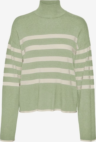 VERO MODA Sweater in Green: front