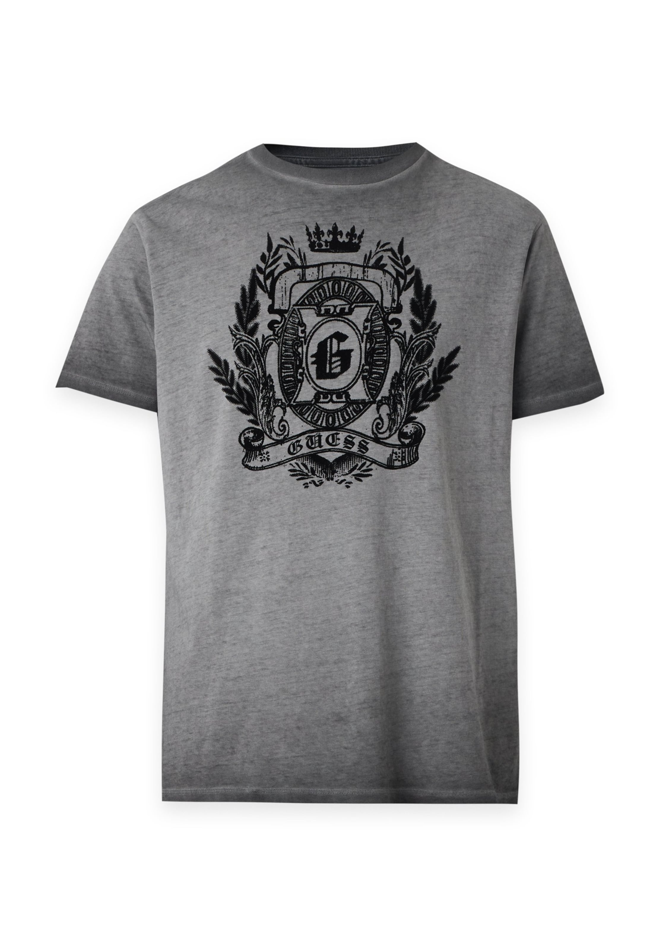Maglietta di GUESS in grigio: frontale