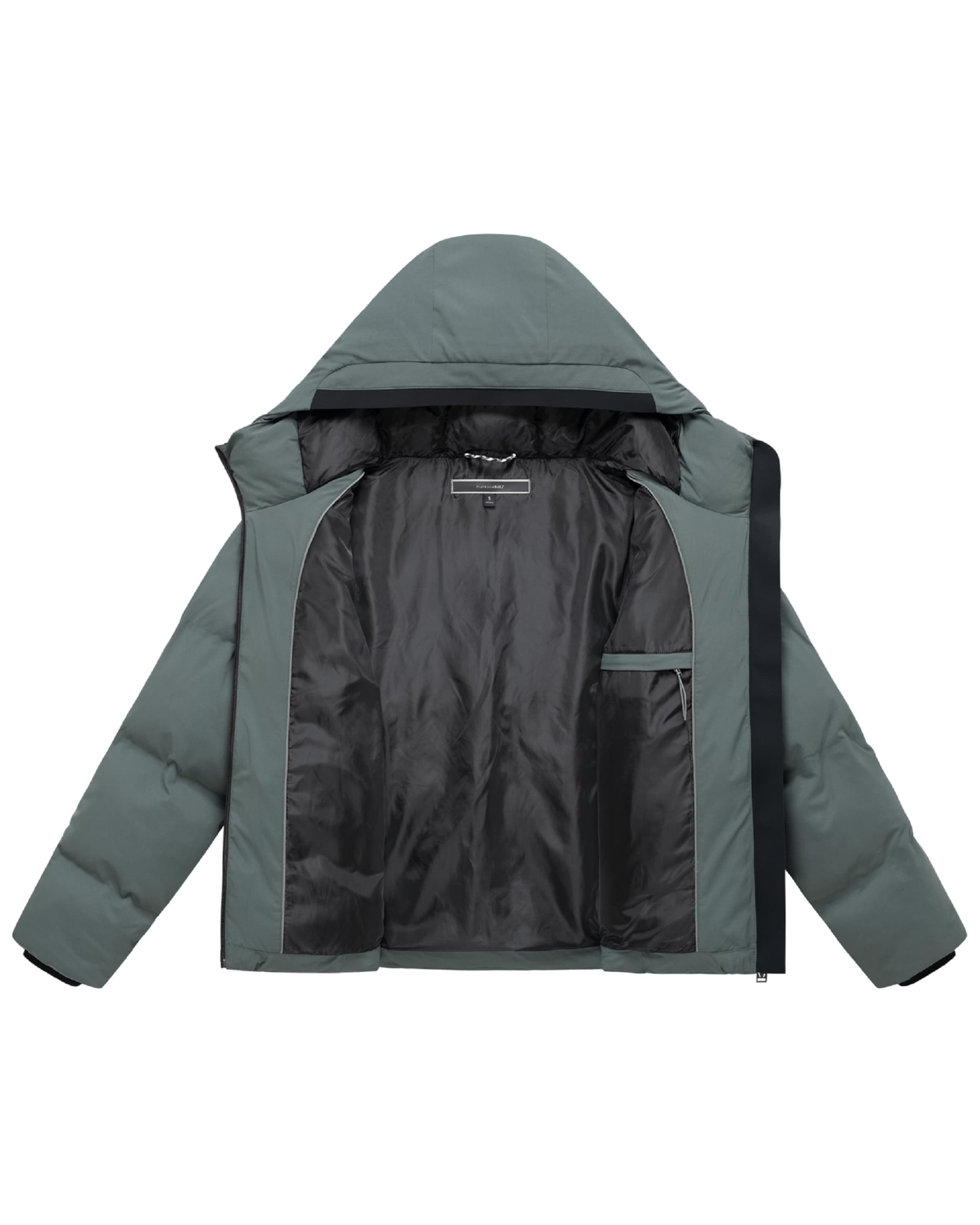 MARIKOO Winterjas 'Paddie 16' in Groen