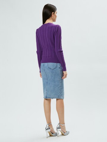 Pullover di Influencer in lilla