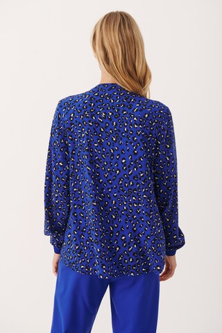 Part Two Bluse in Blau
