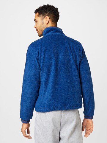 Denim Project Fleece jas 'Alex' in Blauw